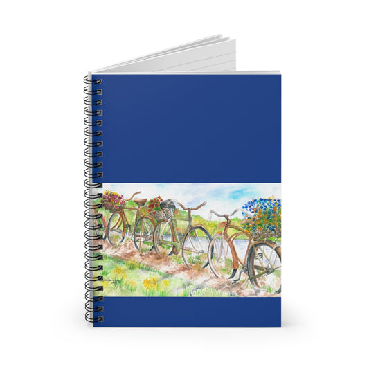 "Strollin' on the River" Spiral Notebook - Ruled Line