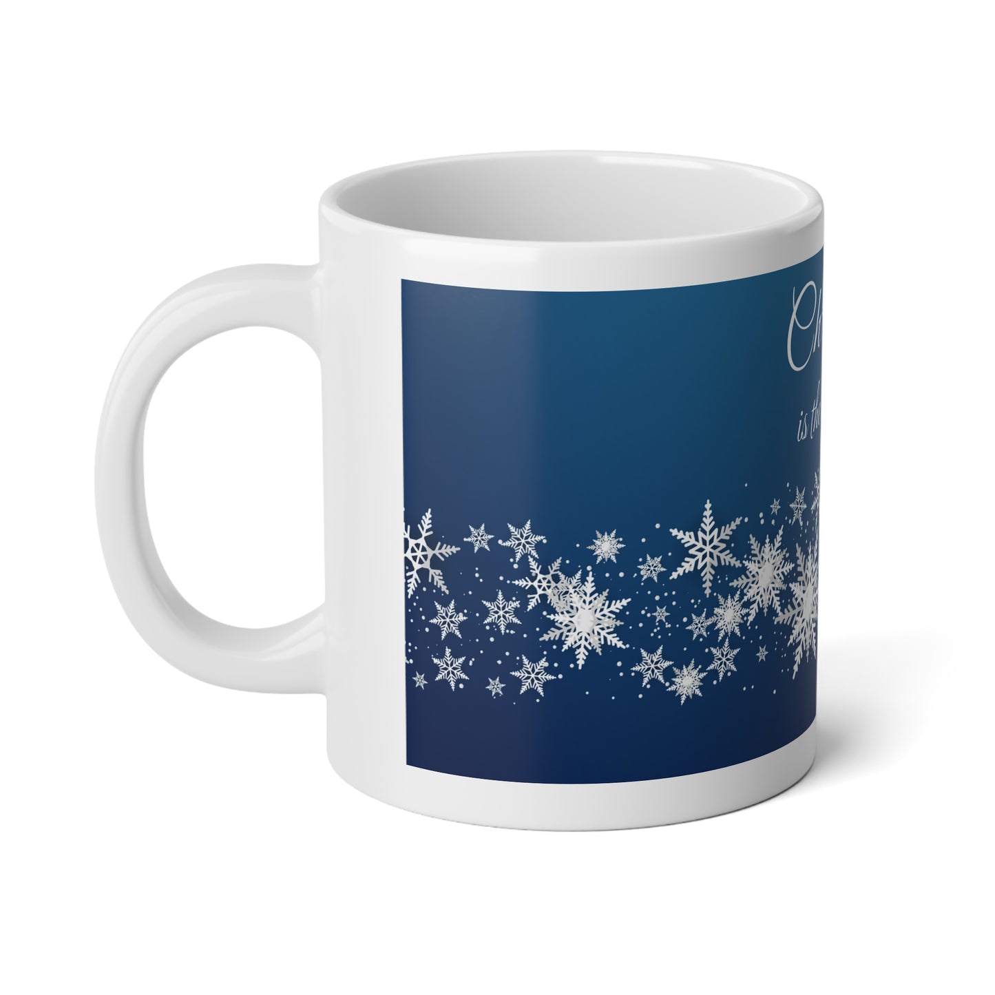 'Christmas is the Joy of God's Love II'  Jumbo Mug -