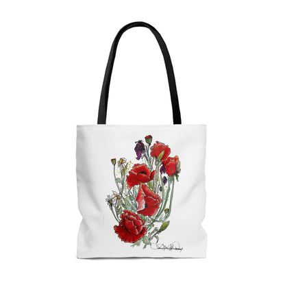 "Morning Reds" Tote Bag