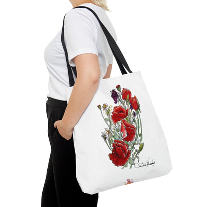 "Morning Reds" Tote Bag