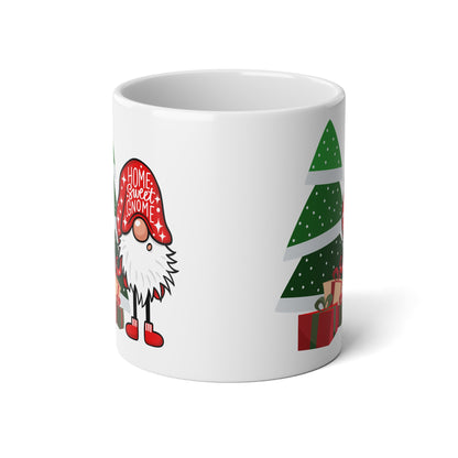 Merry Christmas Gnome Gang "Homiezizzle Sweetzer" 20oz Ceramic Mug