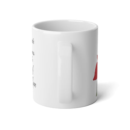 'The Joy of God's Love'  20oz Ceramic Mug with Easy-Grip Handle