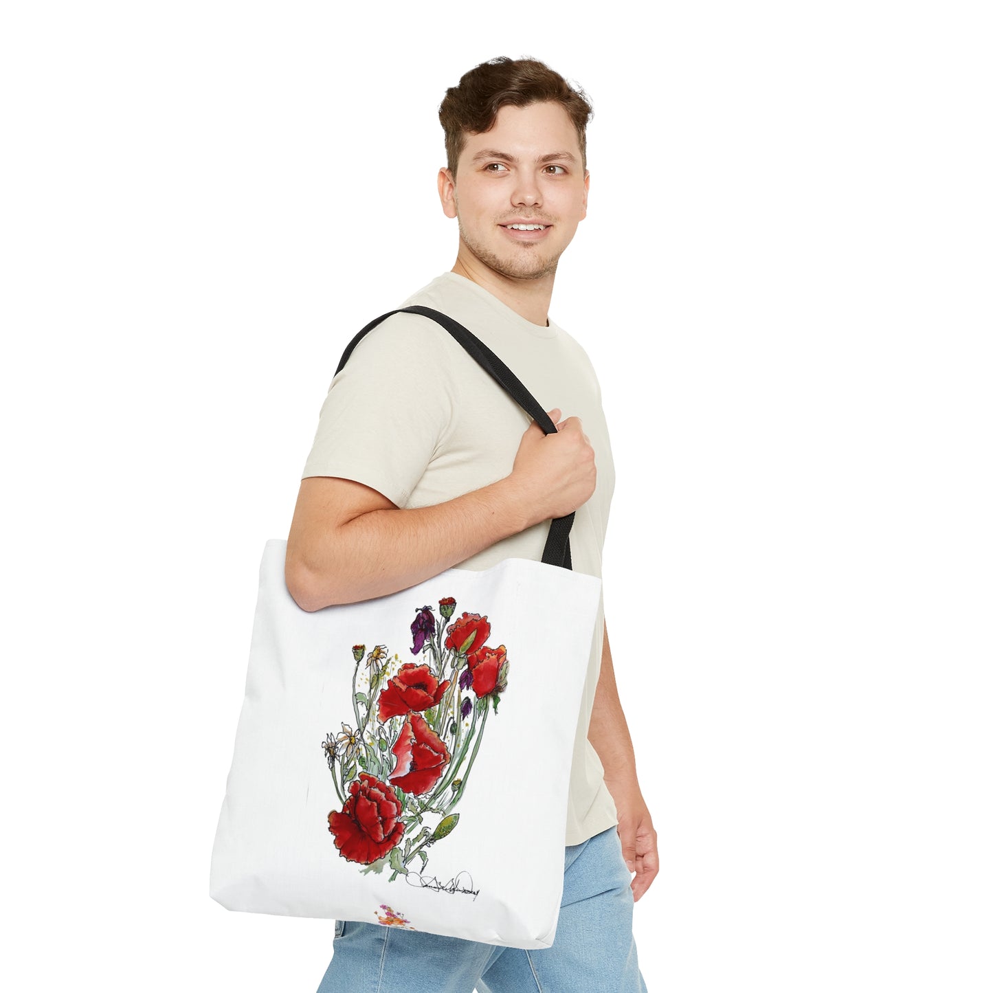 "Morning Reds" Tote Bag