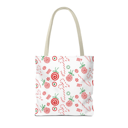 Merry Christmas Gnome Gang "Giggleize Sweetzer" Tote Bag