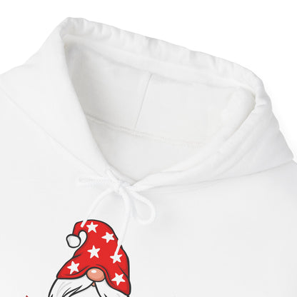 Merry Christmas Gnome Gang "Giggleize Sweetzer"  Hooded Sweat Shirt