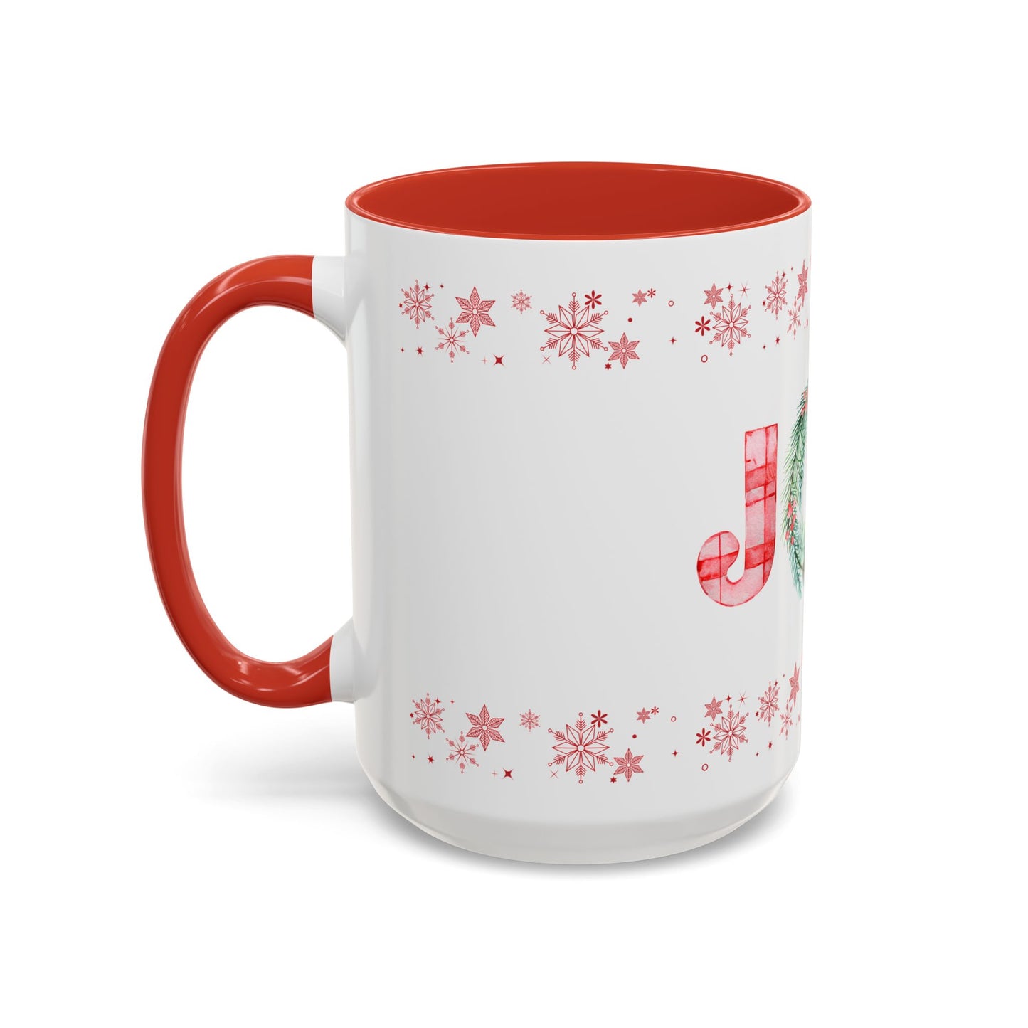 Mug - Gingham Print Joyful Cup