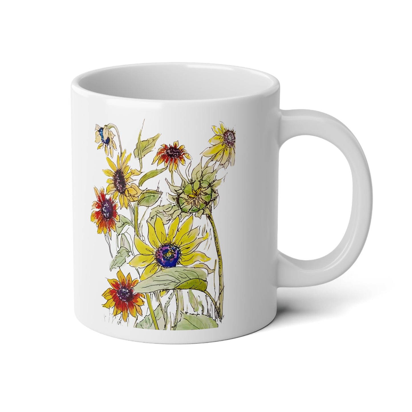 "Life's Joy Rising"  Jumbo Mug, 20oz