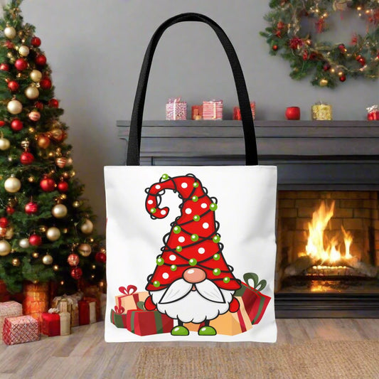 Merry Christmas Gnome Gang "Brightlzel Brewzer" - Tote Bag