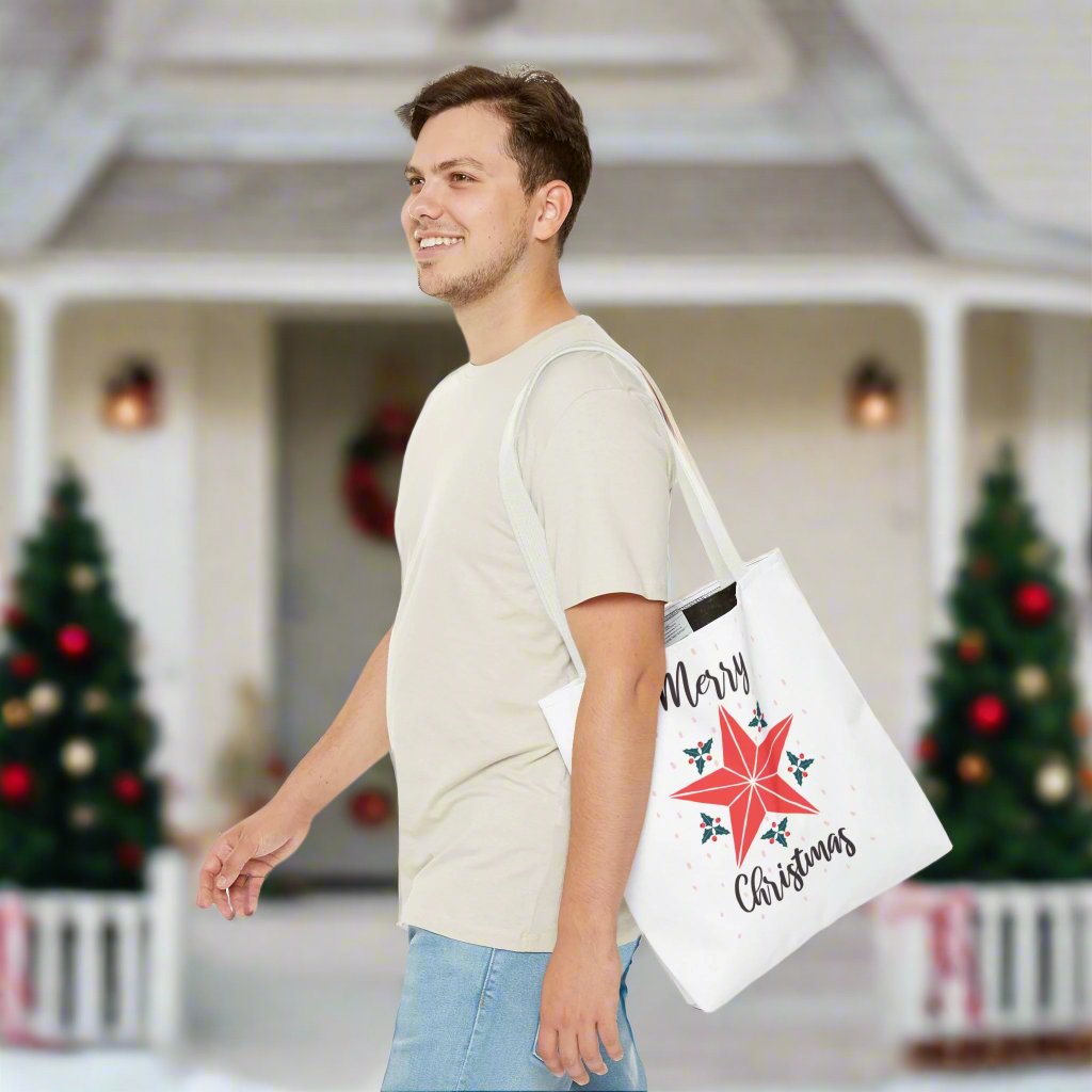 Christmas Star Tote Bag