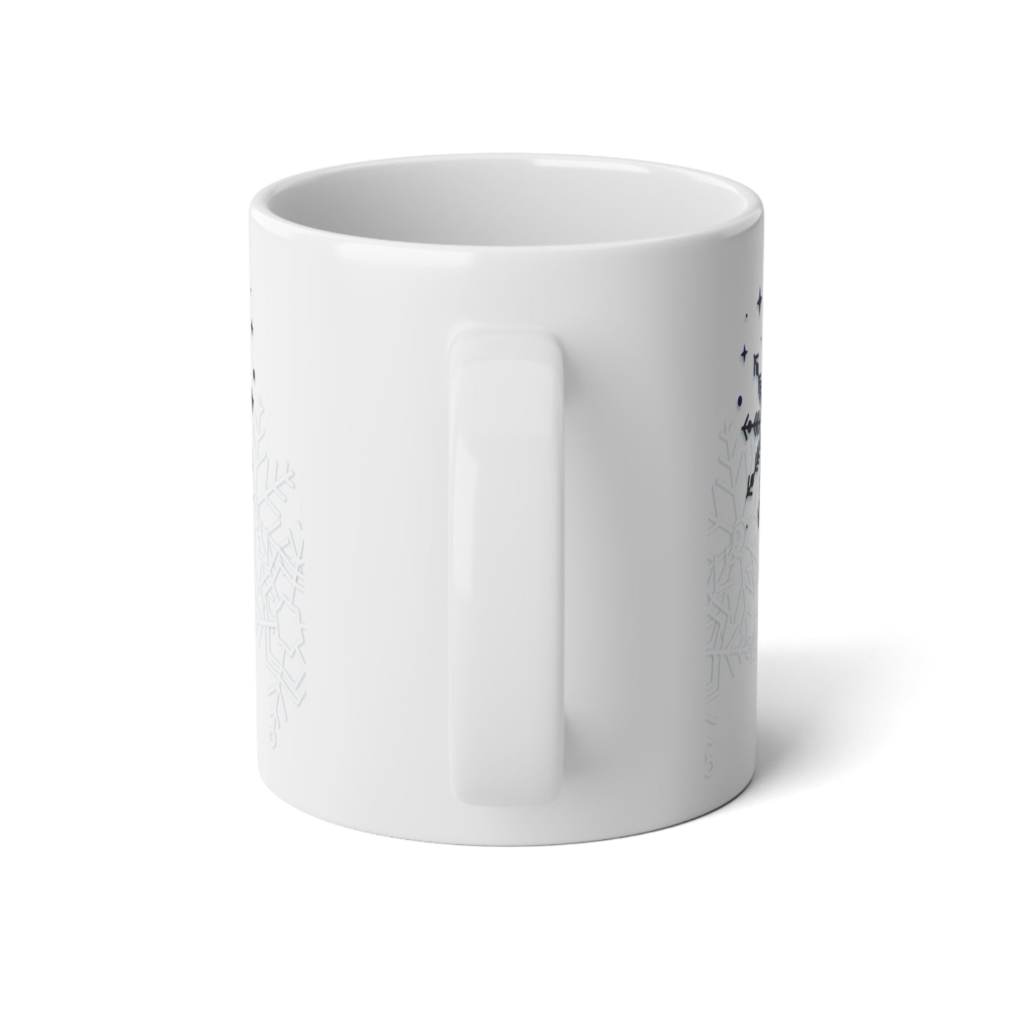 'Peace'  20oz Ceramic Mug with Easy-Grip Handle