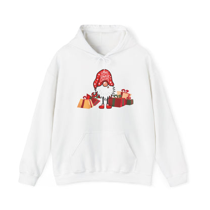 Merry Christmas Gnome Gang "Homiezizzle Sweetzer"  Hooded Sweat Shirt