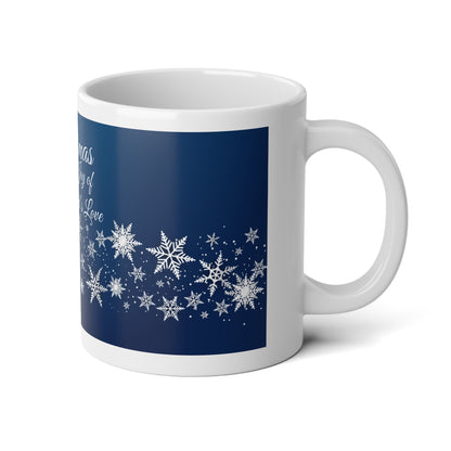 'Christmas is the Joy of God's Love II'  Jumbo Mug -