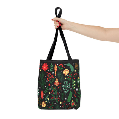 Christmas Patchwork Tote Bag