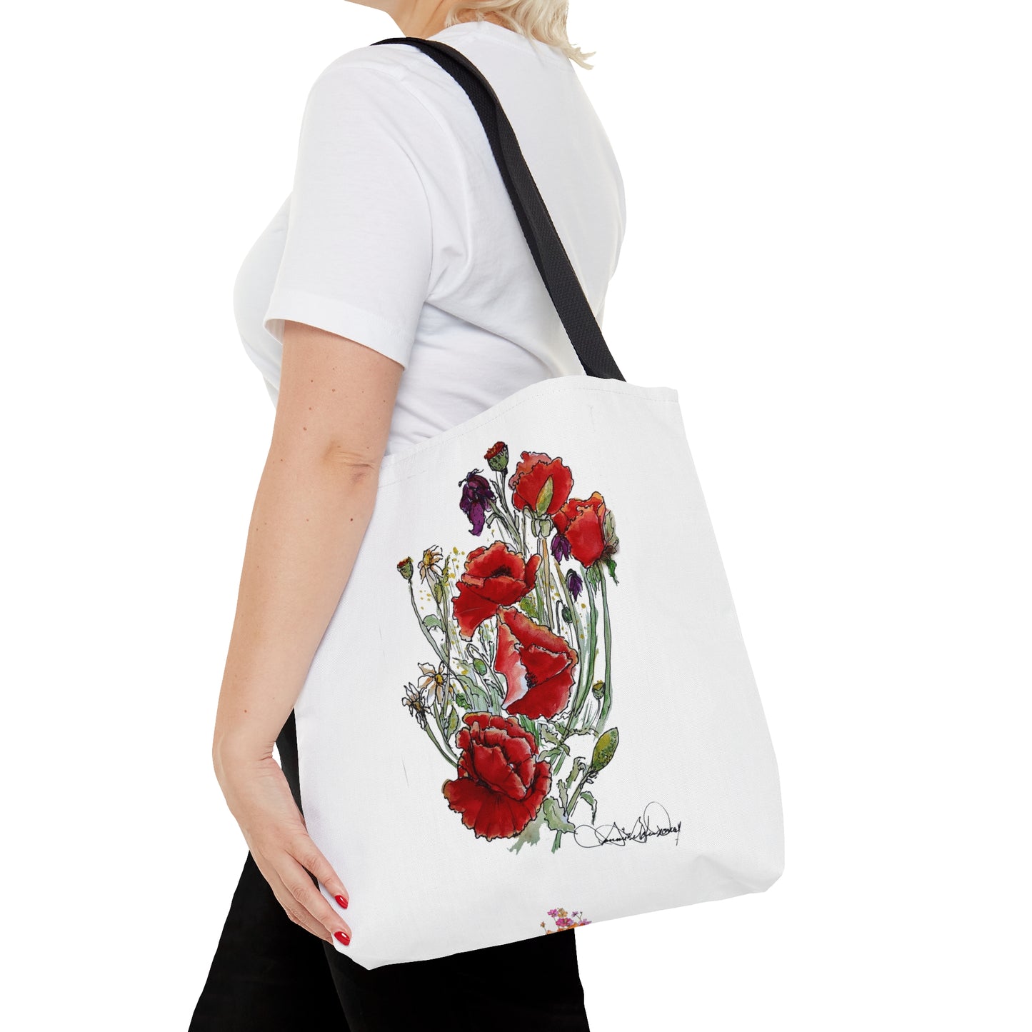 "Morning Reds" Tote Bag