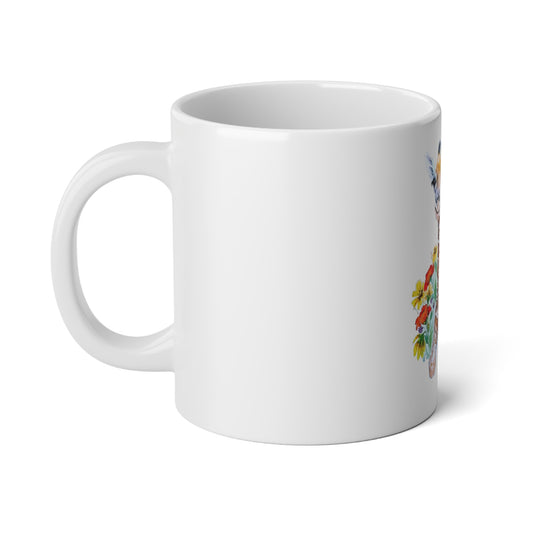 "Gia Giraffe"  Jumbo Mug, 20oz