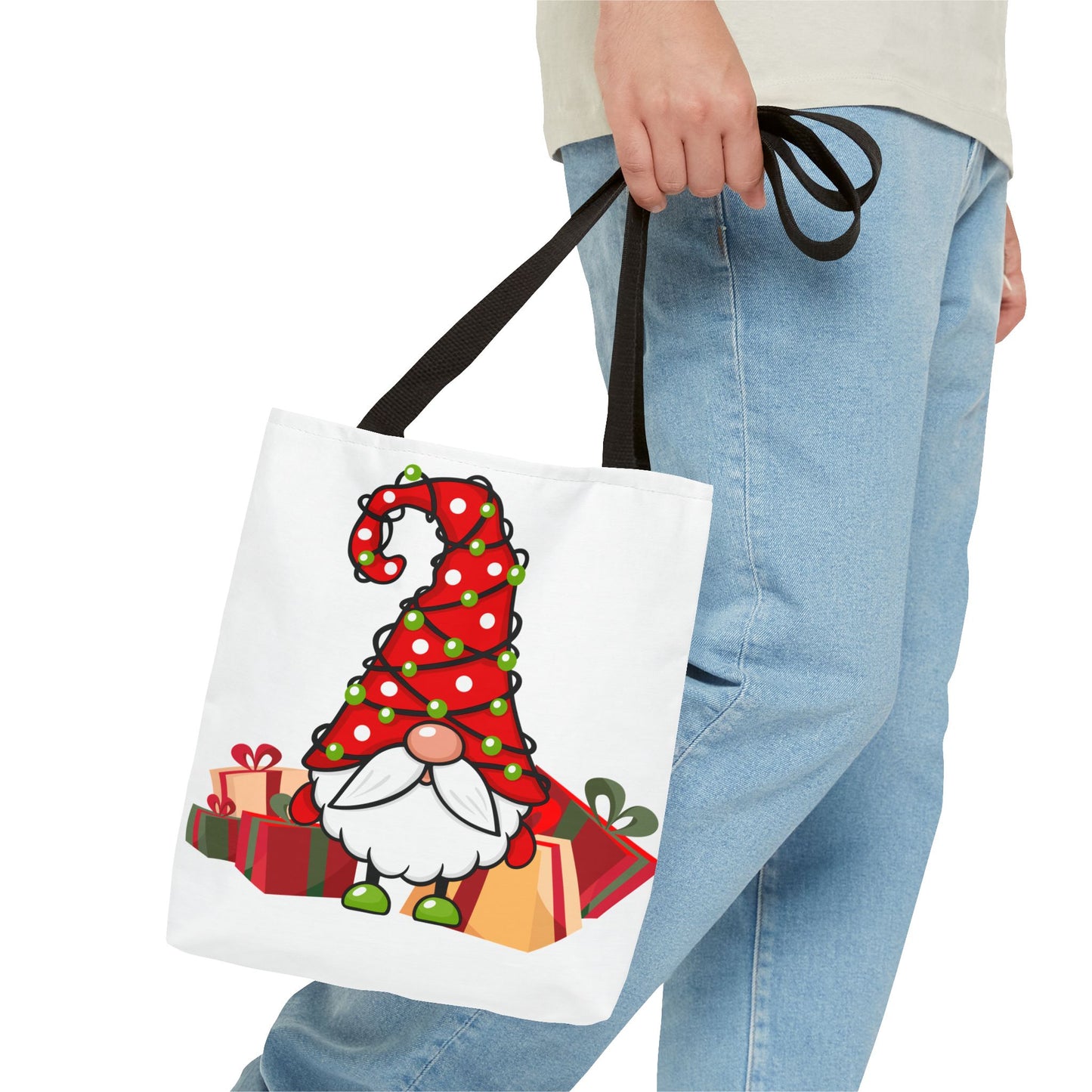 Merry Christmas Gnome Gang "Brightlzel Brewzer" - Tote Bag