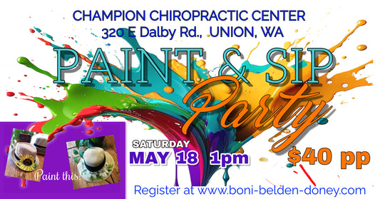 Champion Chiropractic Center Paint & Sip