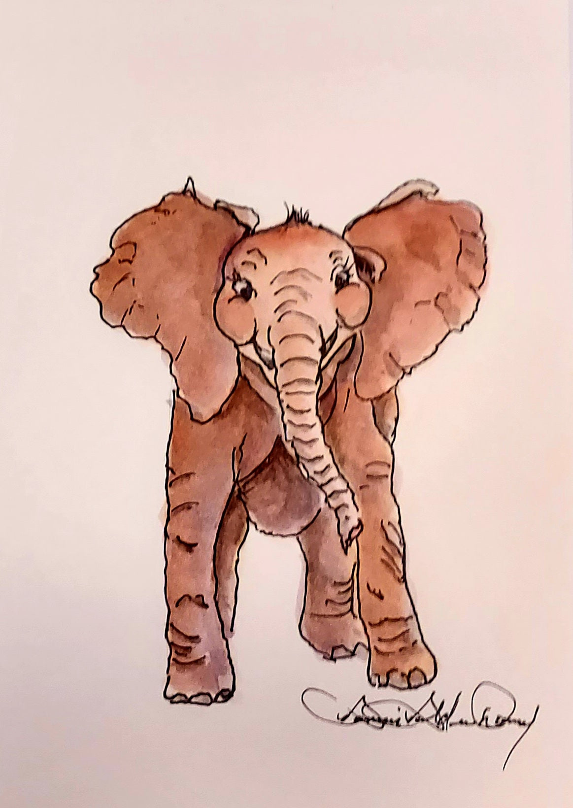 Ella Elephant: Art Print