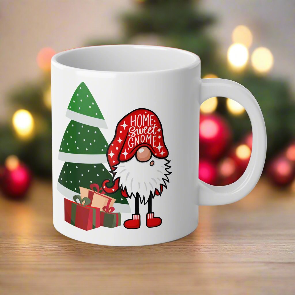 Merry Christmas Gnome Gang "Homiezizzle Sweetzer" 20oz Ceramic Mug