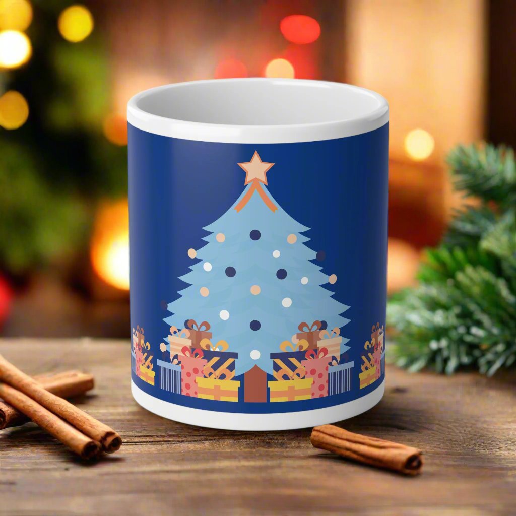 "Misty Blue Christmas", 20oz