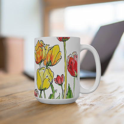 "Dance of Color"   15oz Mug