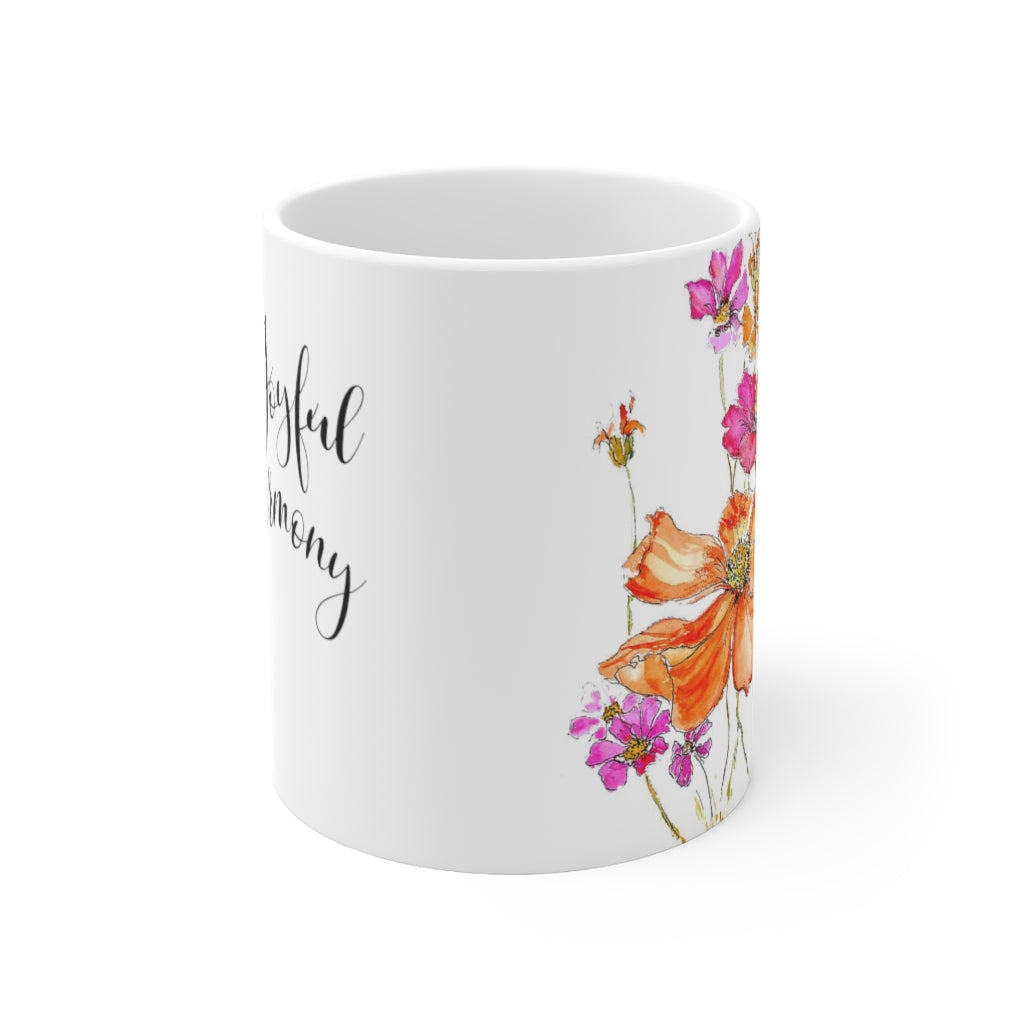 "In Harmony" Ceramic Mug 11oz