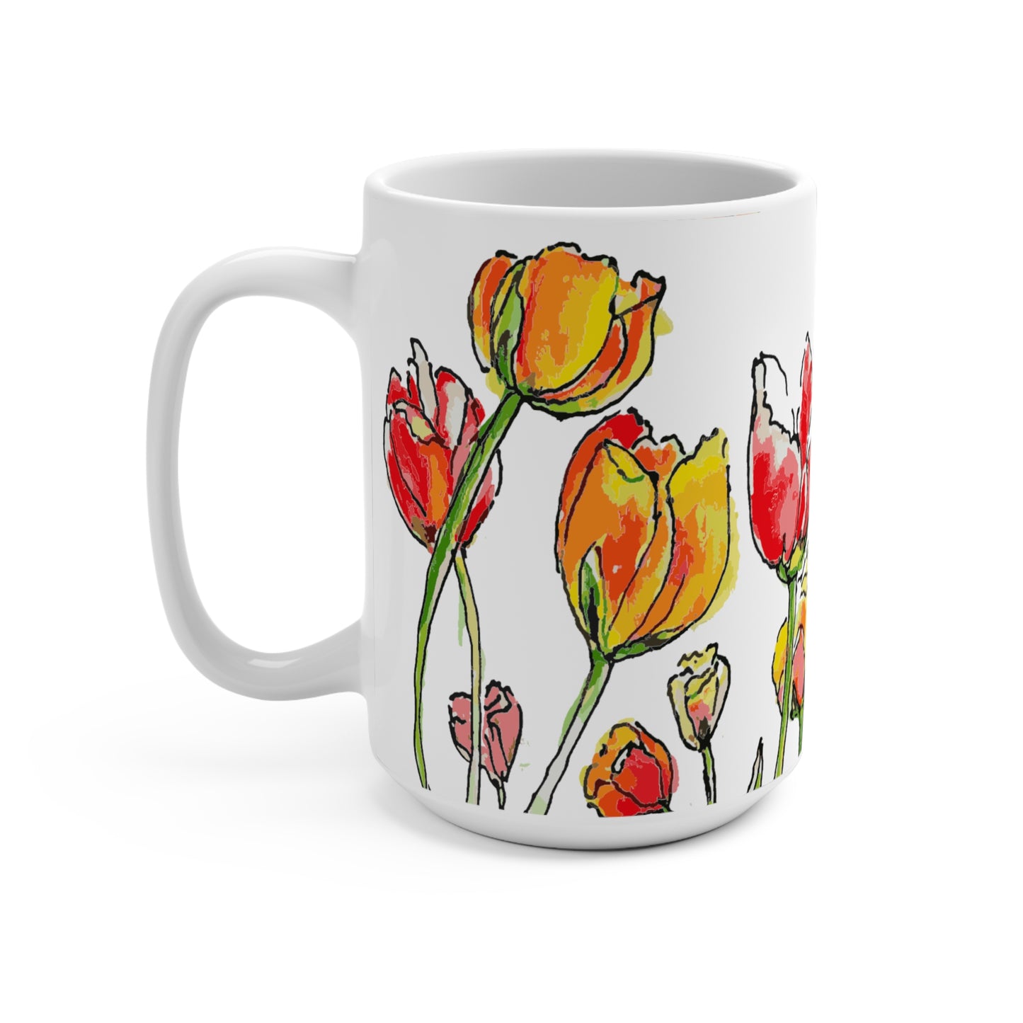 "Dance of Color"   15oz Mug