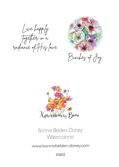 Bunches of Joy Notecard