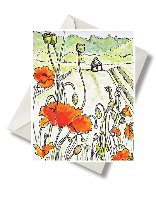 Red's Farm Notecard